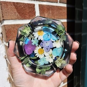 Floral Ashtray
